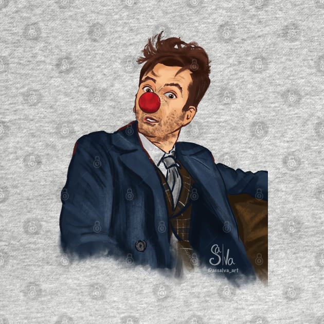 14th Doctor Red Nose Day by AC Salva